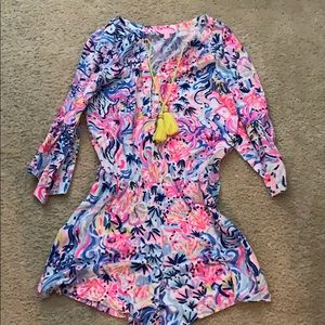 Lilly Pulitzer NWT Del Lago Romper sofishticated s